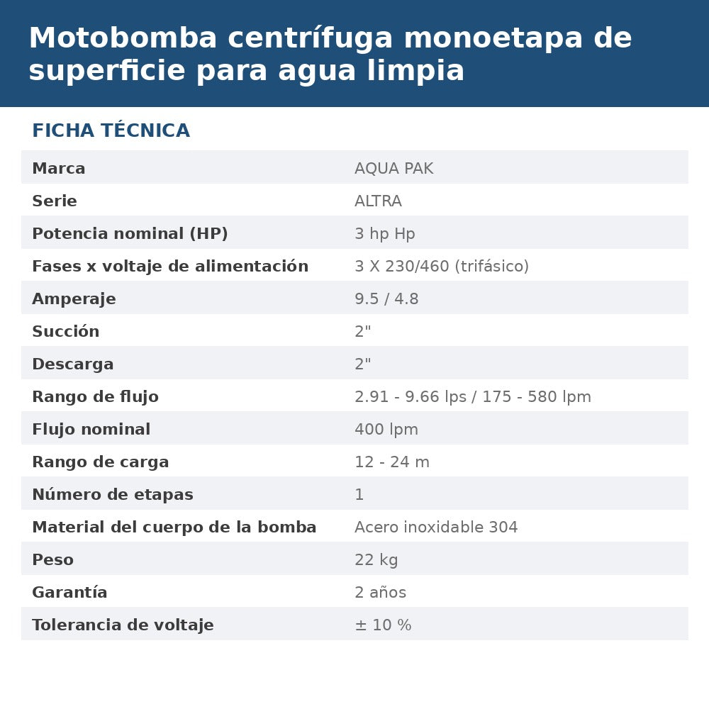 ALTRA30-3234 ficha