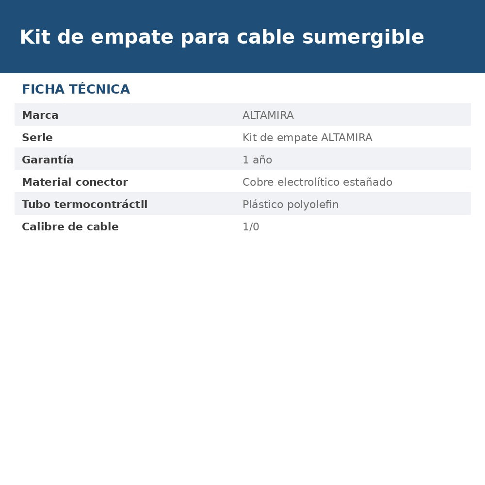 KITEMP1X1/0 ficha