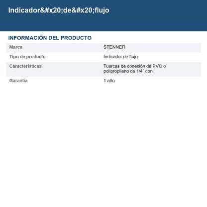 Indicador de flujo AK600