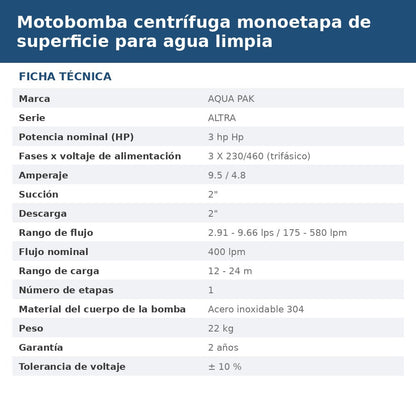 ALTRA30-3234 ficha