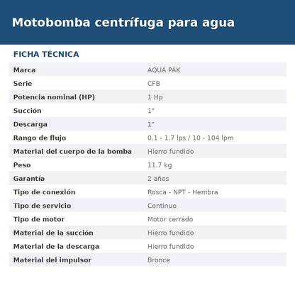 AQ-CFB100-1127 ficha