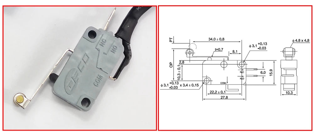 TL-W5MC1 5mm Approach Sensor NPN Inductive Proximity Sensor DIY Parts CNC Laser Endstops Limit Switch NPN Touch Switch