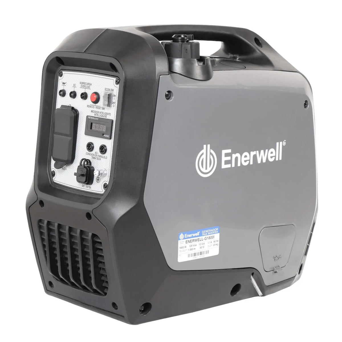 Generador portátil a gasolina (True Inverter) ENERWELL-G1800I