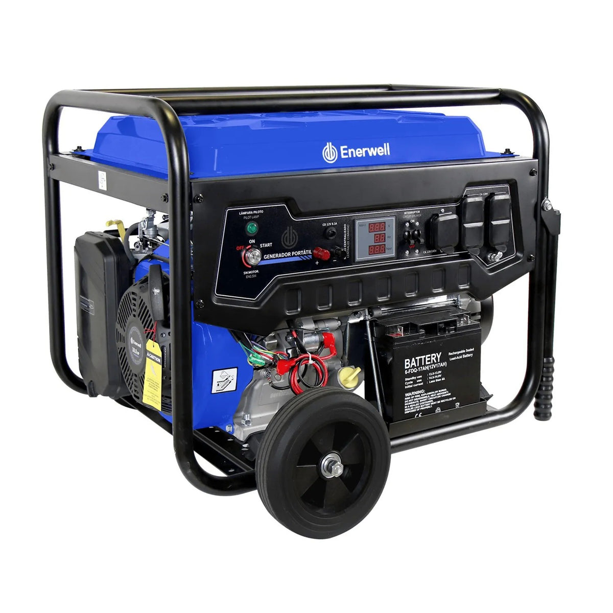 Generador portátil a gasolina ENERWELL-G8000