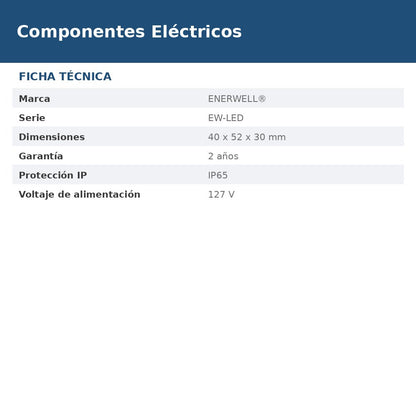 EW-LED-V127 ficha