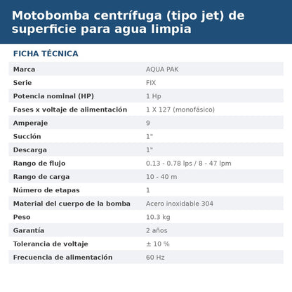 FIX10E ficha