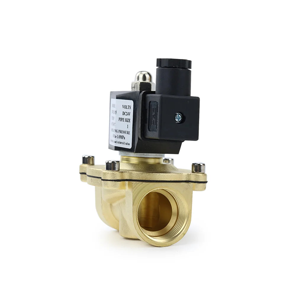 1/4" 3/8" 1/2" 3/4" 1" DN8/10/15/20/25/32 Electric Solenoid Valve Normally Closed IP65 for Water Oil Air 12V 24V 220V 110V
