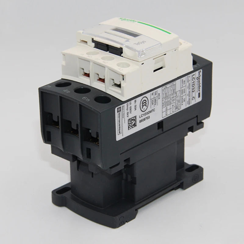 Schneider AC Contactors 220V LC1D Series B7C F7C M7C Q7C - 24V 110V 220V 380V Electrical Control Contactors for Industrial Use