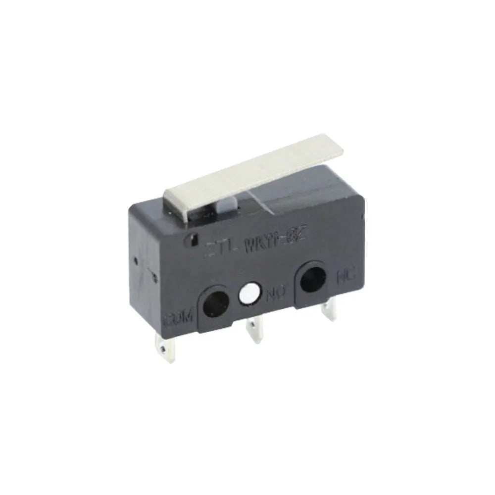 100 PCS/lot 3 pin/2pin All New Limit Switch 5A250VAC KW11-3Z Mini Micro Switch  With Pulley Laser Machine Micro Limit Sensor