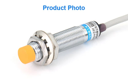 Aubalasti Approach Sensor LJ12A3-4-Z Series Inductive Proximity Switch Sensor M12 4mm 6-36VDC 300mA NPN PNP NO NC
