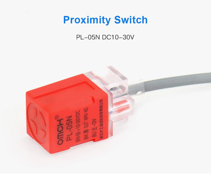 WaveTopSign Inductive Proximity Sensor Switch PL-05N 5mm NPN out DC10-30V Normal Open NEW for Laser Cutting Machine