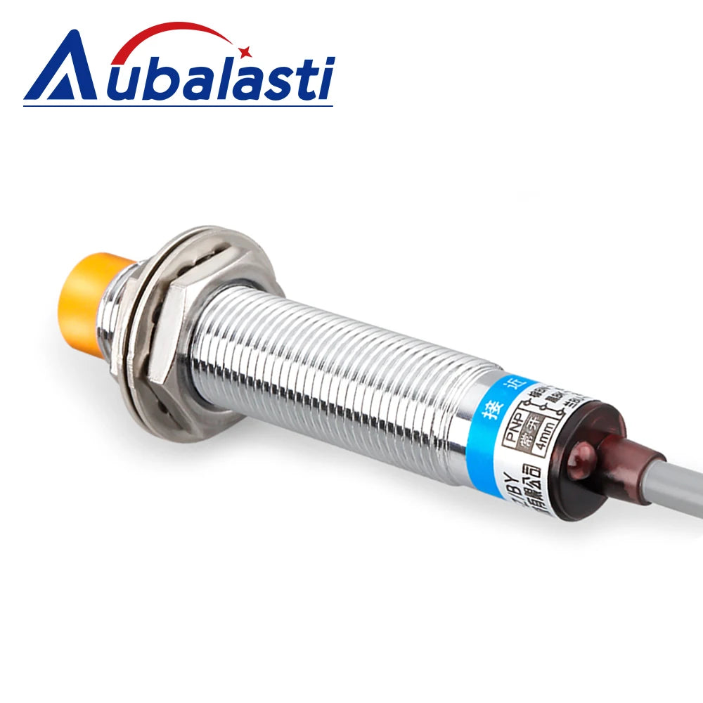 Aubalasti Approach Sensor LJ12A3-4-Z Series Inductive Proximity Switch Sensor M12 4mm 6-36VDC 300mA NPN PNP NO NC
