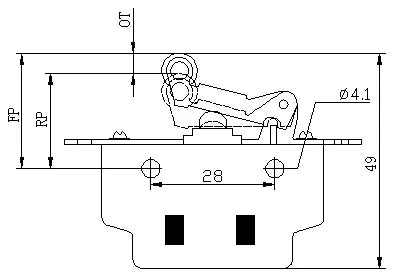 S800 S826 S847 S804b Snap Action Limit Switch