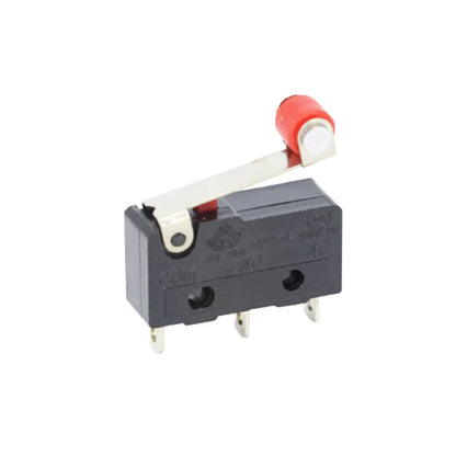100 PCS/lot 3 pin/2pin All New Limit Switch 5A250VAC KW11-3Z Mini Micro Switch  With Pulley Laser Machine Micro Limit Sensor