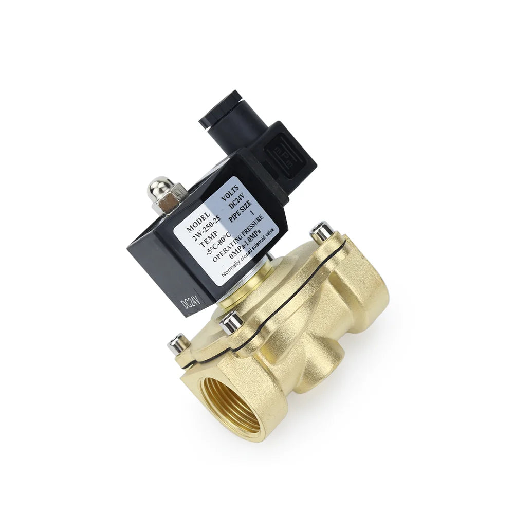 1/4" 3/8" 1/2" 3/4" 1" DN8/10/15/20/25/32 Electric Solenoid Valve Normally Closed IP65 for Water Oil Air 12V 24V 220V 110V