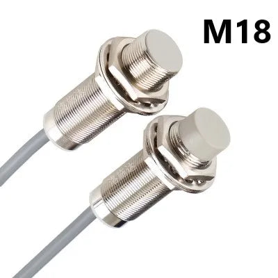 M8 Inductive Sensor Switch with Thread without Thread NPN PNP 3Wires Proximity Switches NO NC 1mm 2mm 3mm 4mm 6mm