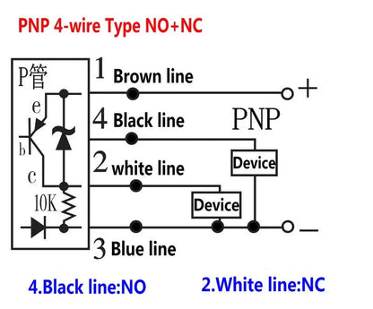 10PCS Inductive Proximity Switch LJ12A3-4 BX BY AX AY LJ12A3-4-J/EZ NPN Z/CY  PNP Sensor NO NC DC6~36V 4mm Detection Distance