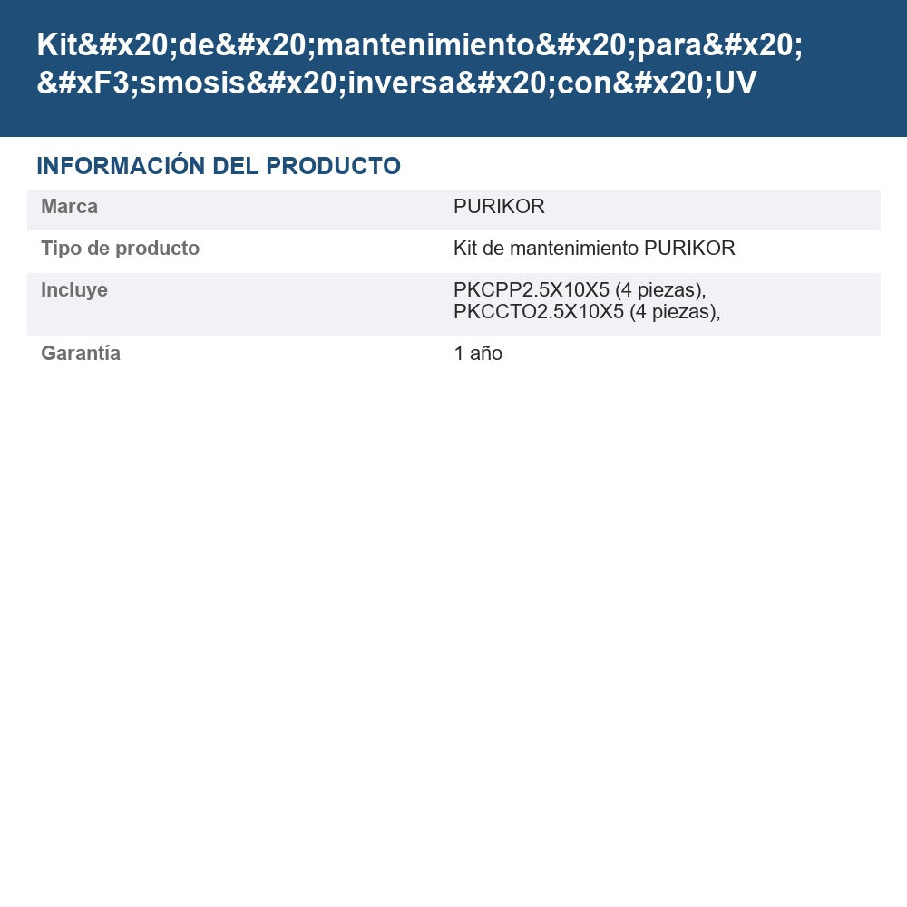 KIT24-RO100UV info