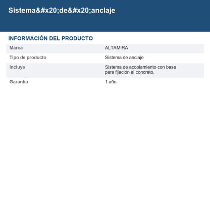 KITANCLAJE-1.5 info