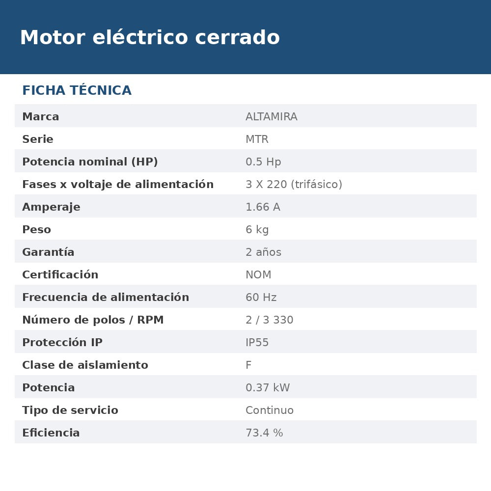 MTR-P-T0.5 ficha