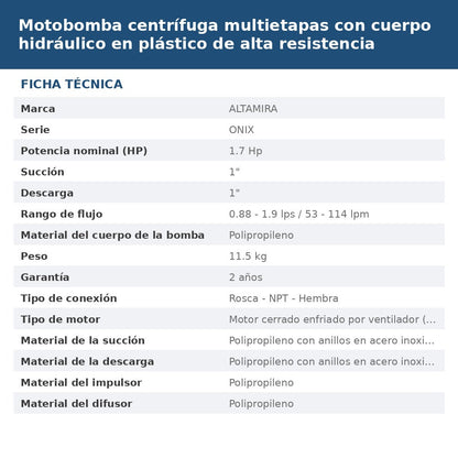 ONIX-B5-1230 ficha