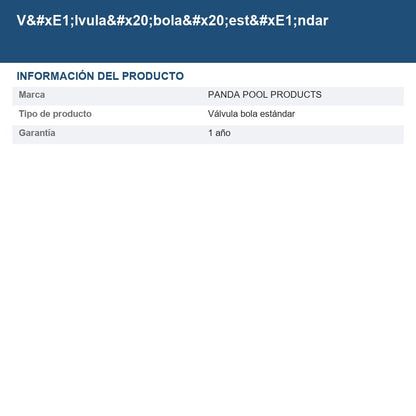 PA-VB-1.5UPVC-C info
