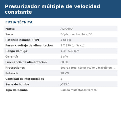 PD-JOB3.5R30423 ficha