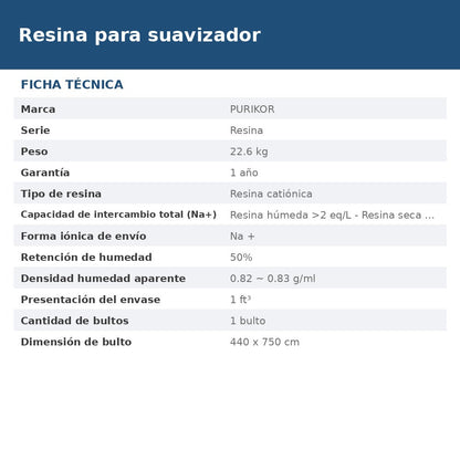 PK-RESINA-CA ficha