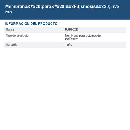 PKRO-1812-50 info