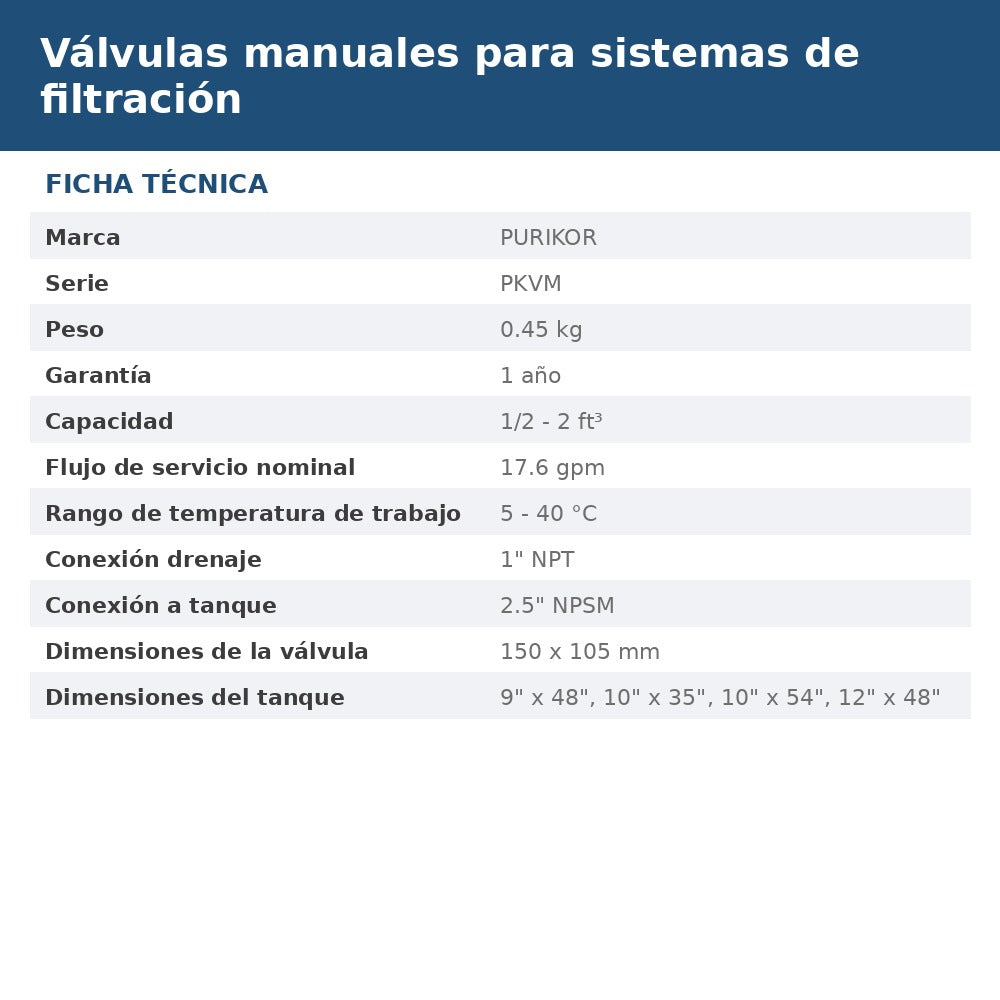 PKVMF-1-4V ficha