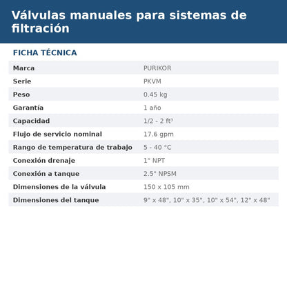 PKVMF-1-4V ficha