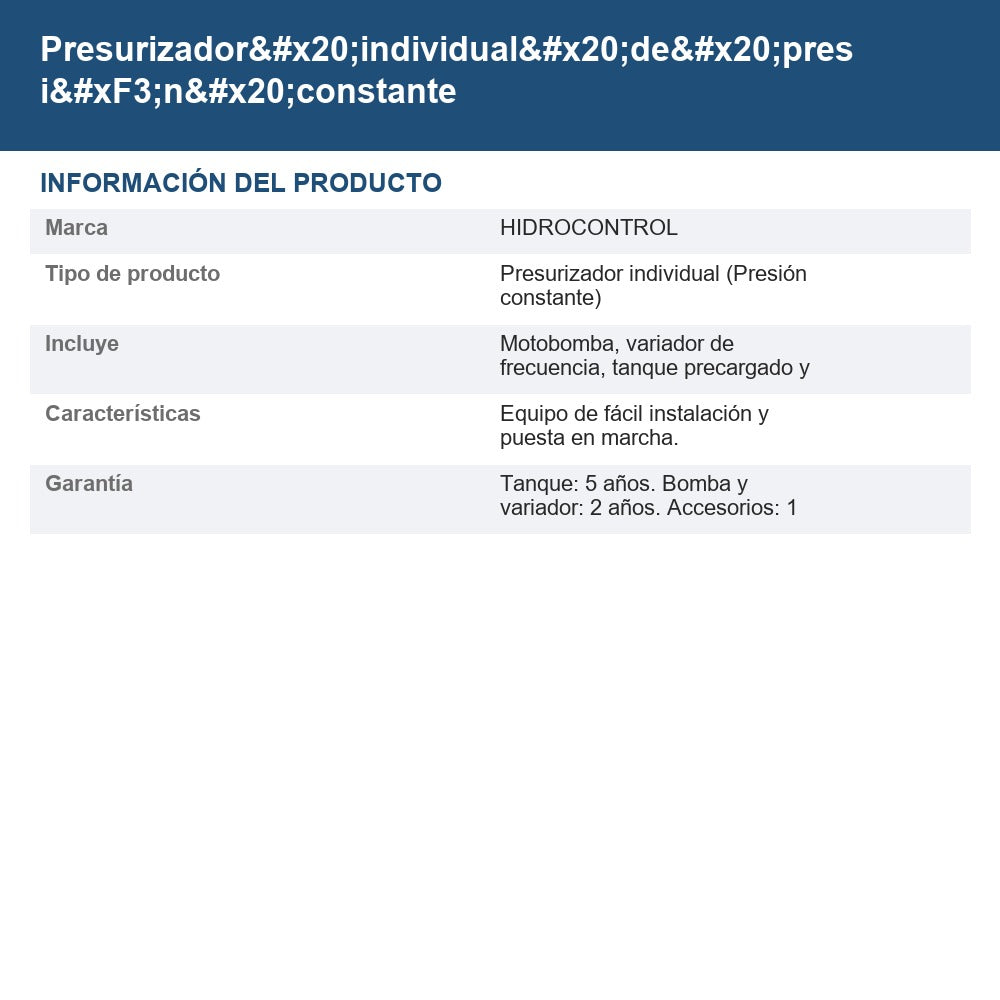PRES-BDW2M2T10SC14 info