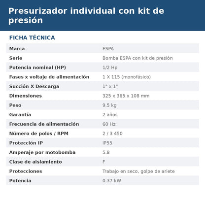 PRES-P15215-PD05 ficha