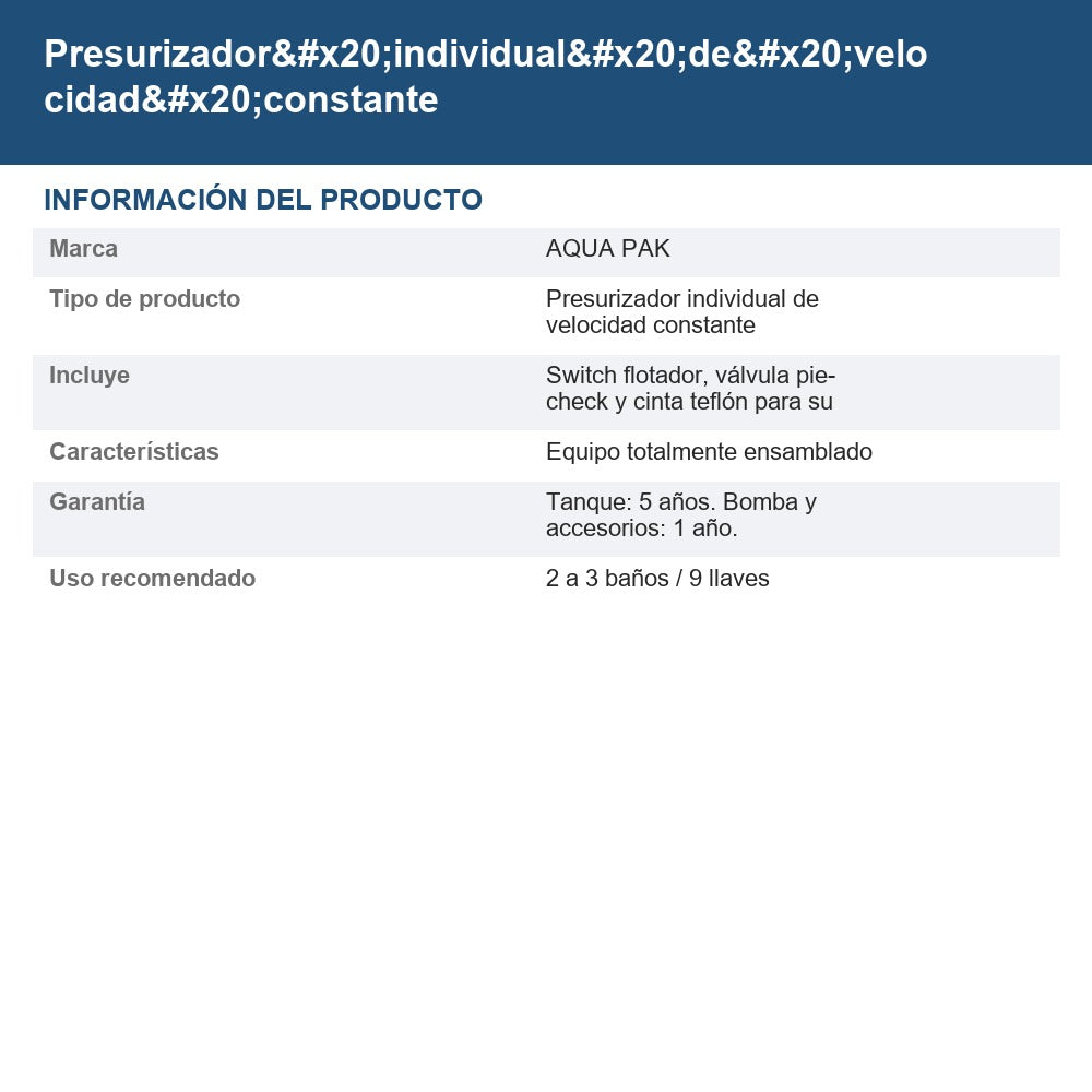 PRES-PET08-24L info