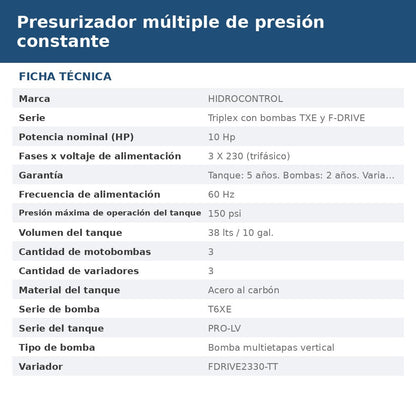 PT-FD30TT2T6XE5 ficha