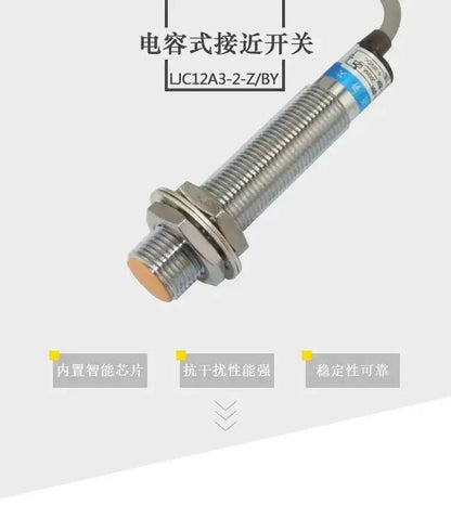 Capacitance Type Sensor LJC12A3-2-Z/BY DC Three-wire PNP/NPN Liquid Position Proximity Switch NO/NC Electrical M12