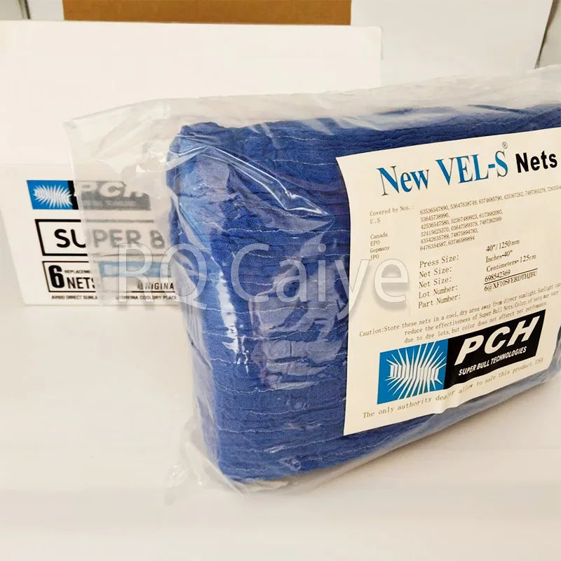 1 Bolsa (6pcs) Malla Super Azul 40'' 1250mm para Offset Heidelberg SM102 CD102 SM74 GTO46 GTO52 Repuestos