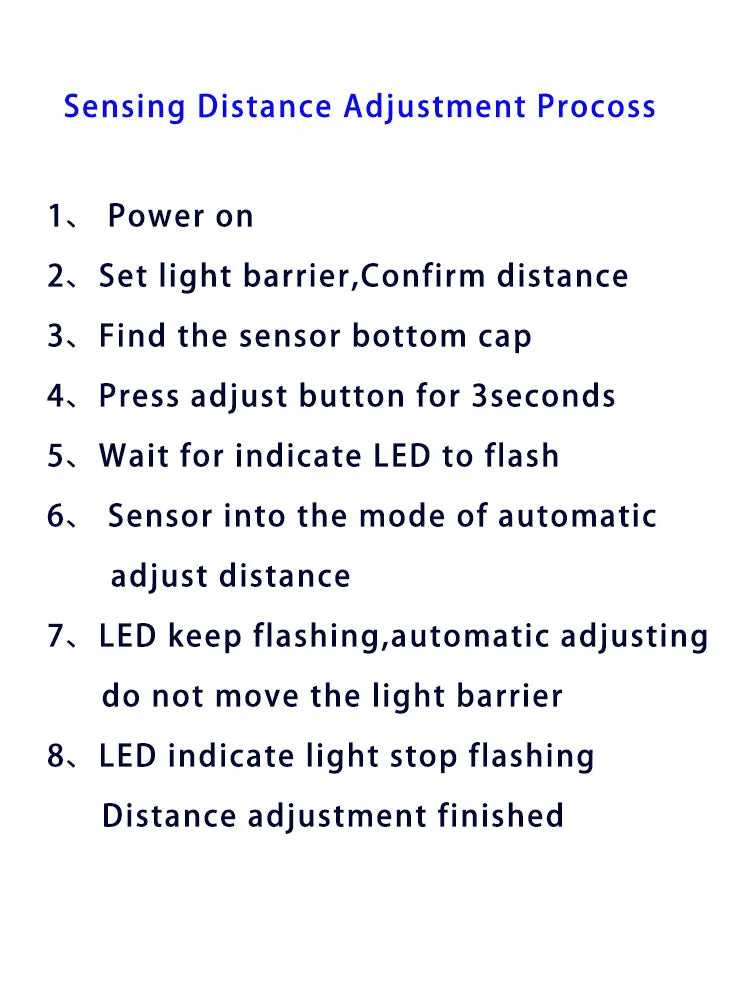 XKC-KL200 Laser Ranging Distance Sensor Human Proximity Diffuse Reflection Photoelectric Motion Sensor