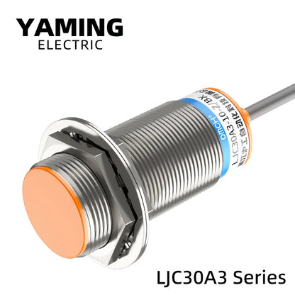 Inductive Metal Proximity Switch M30 Sensor DC Three Line PNP/NPN Normally Open LJ30A3-10-Z/BY Detecting Distance 10mm