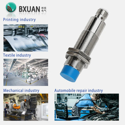 M18 Inductive Proximity Switch Sensor Non-Flush DC 10-30V AC90-250V NPN PNP NO NC output