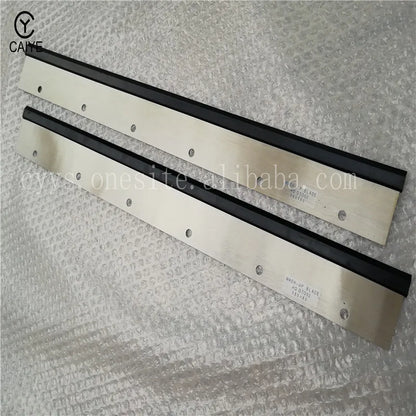 GTO52 Heidelberg Repuestos Maquinaria de Impresión 69.010.180 Cuchillas de Lavado 6 Orificios 560X60X0.5MM