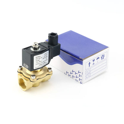 Válvula de Bola Eléctrica Normalmente Cerrada 1/2"-2" (DN15-DN50), 12V/24V/110V/220V, Agua/Aceite/Aire