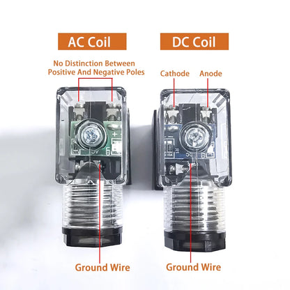 4V Series Pneumatic Valve 5/2 5/3  Valves Controller 4V210-08 4V220-08 4V330C-10 Air Electromagnetic AC220V DC24V DC12V Solenoid