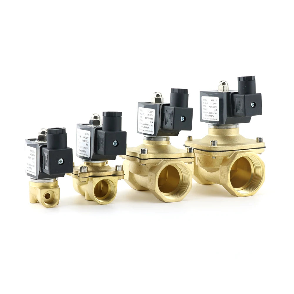 Válvula de Bola Eléctrica Normalmente Cerrada 1/2"-2" (DN15-DN50), 12V/24V/110V/220V, Agua/Aceite/Aire