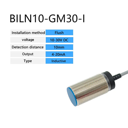 M30 Inductive proximity switch sensor Flush 10-30VDC 10mm detection distance PNP or NPN