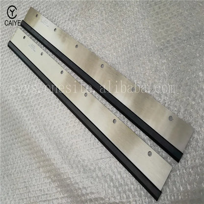 GTO52 Heidelberg Repuestos Maquinaria de Impresión 69.010.180 Cuchillas de Lavado 6 Orificios 560X60X0.5MM