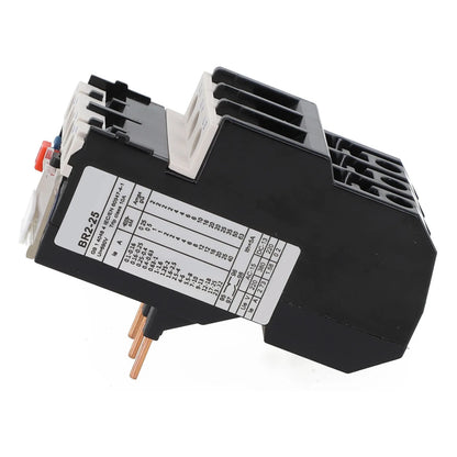 Thermal Overload Motor Relay 3 Phase AC 50Hz/60Hz FR NR2-25 IP20 Plug-in With Indicator Light For CJX2 Series Contactors