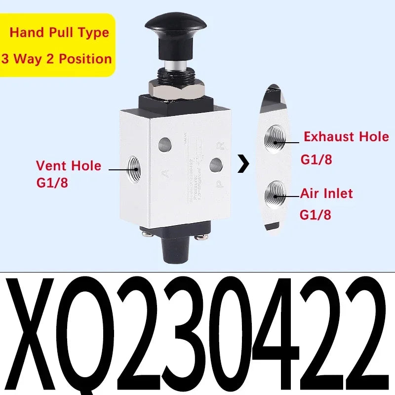Xinyi type XQ230410 XQ25061 230610 250410 Two Position Three Way Top Stem Valve Pneumatic Mechanical Valve