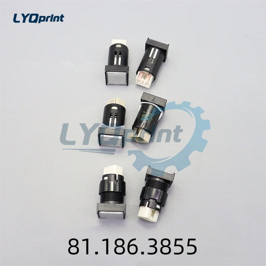 Envío Gratis 81.186.3855 Botones Push CPC para Heidelberg SM102 CD102 SM74 Máquina de Impresión