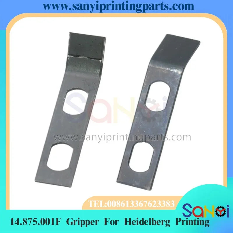 10 Piezas Pinzas de Impresión Heidelberg 14.875.001F para GTO52 Repuestos de Máquina